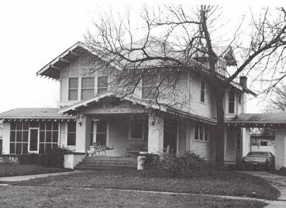 Fain House at 403 N. Preston
                        