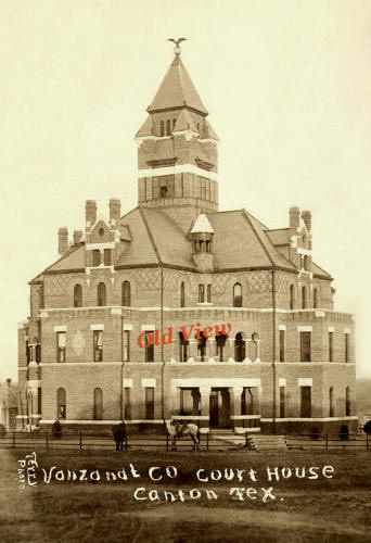 Van Zandt County Courthouse 1896
                        