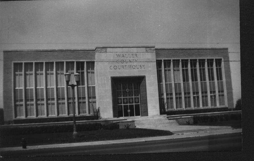 Waller County Courthouse 1955
                        